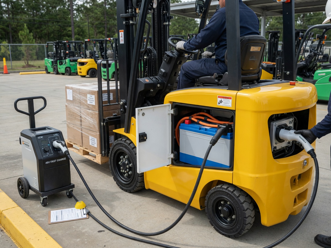 Electric Forklift Rental services