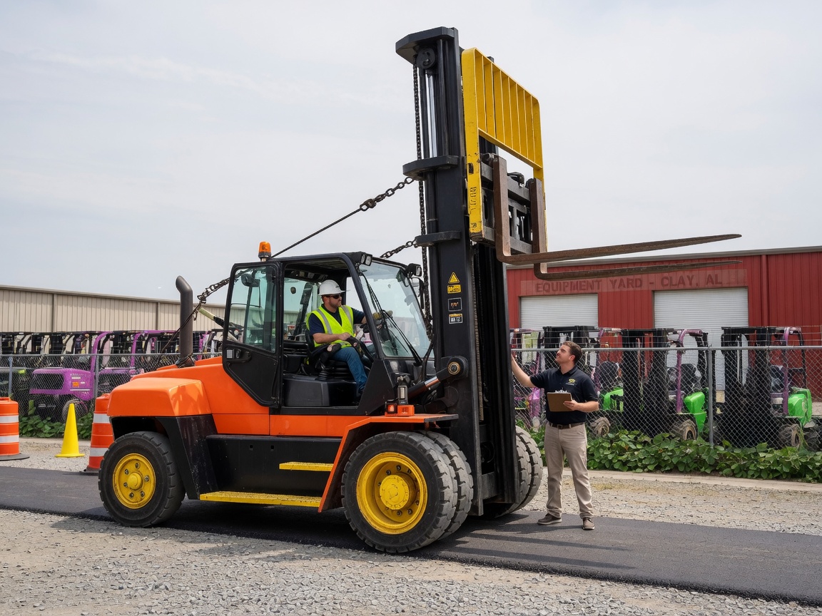 High Capacity Forklift Rental services